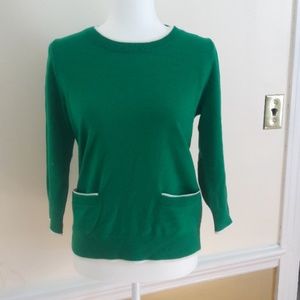 Boden green sweater
